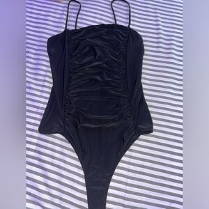 black bodysuit